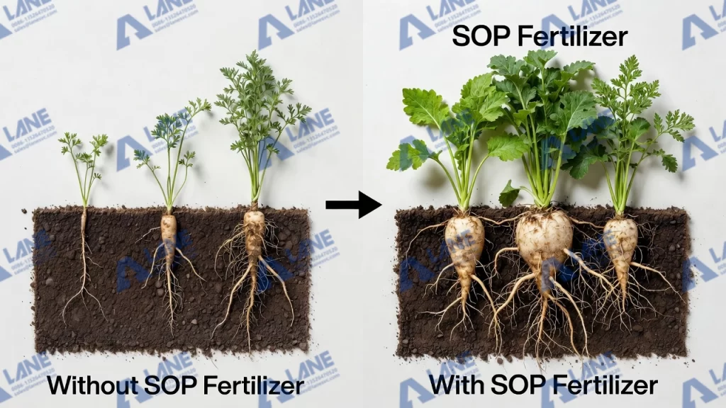SOP Fertilizer for root crops