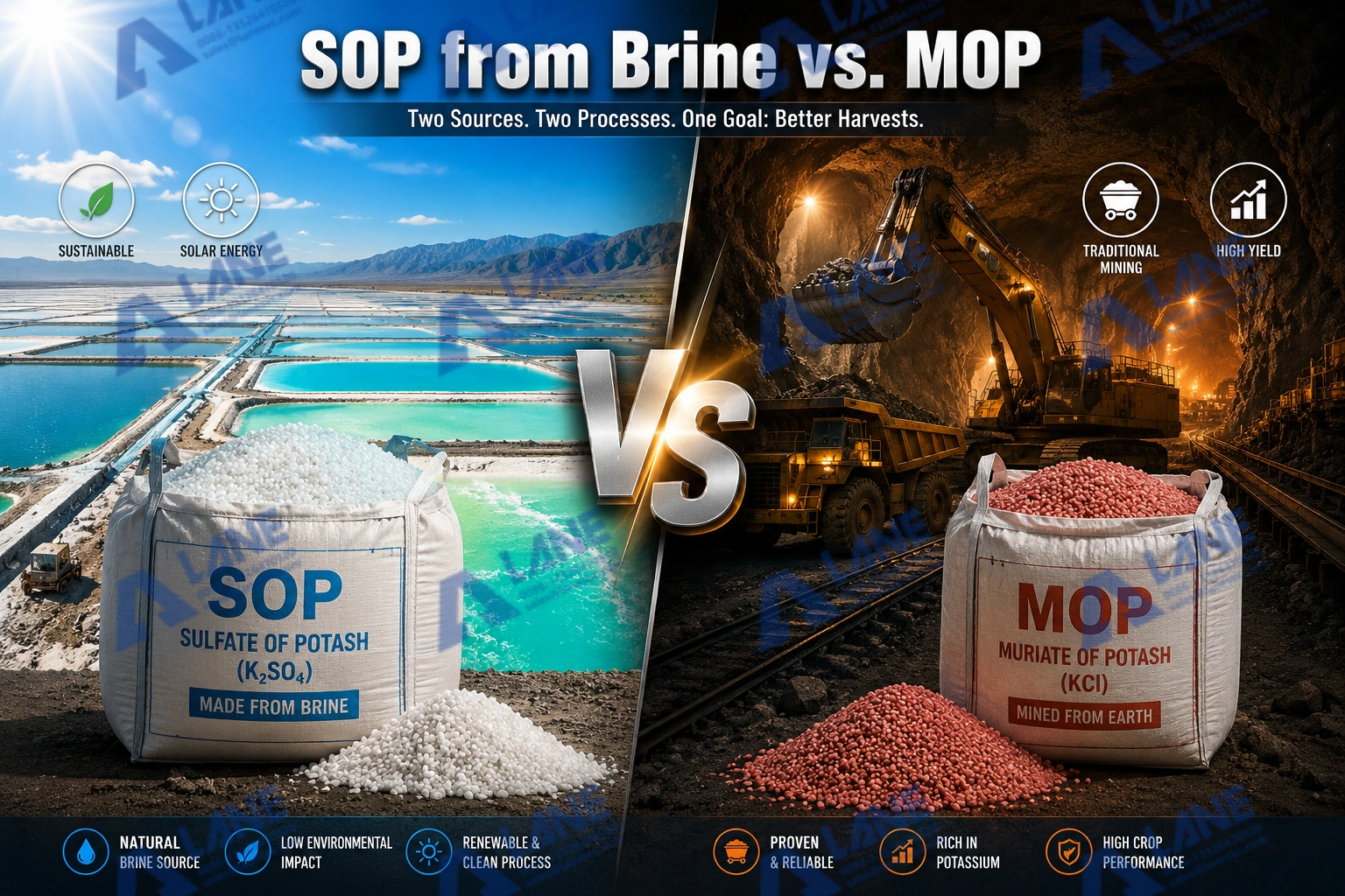 SOP Production from Brine vs. MOP: Which Potash Source Wins?