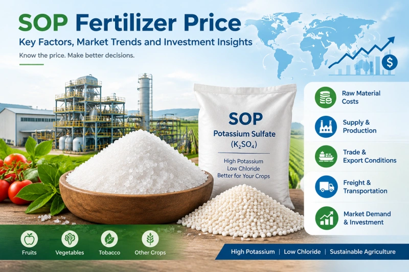 SOP Fertilizer Price in 2026: Global Market Trends, Cost Factors, and Production Opportunities